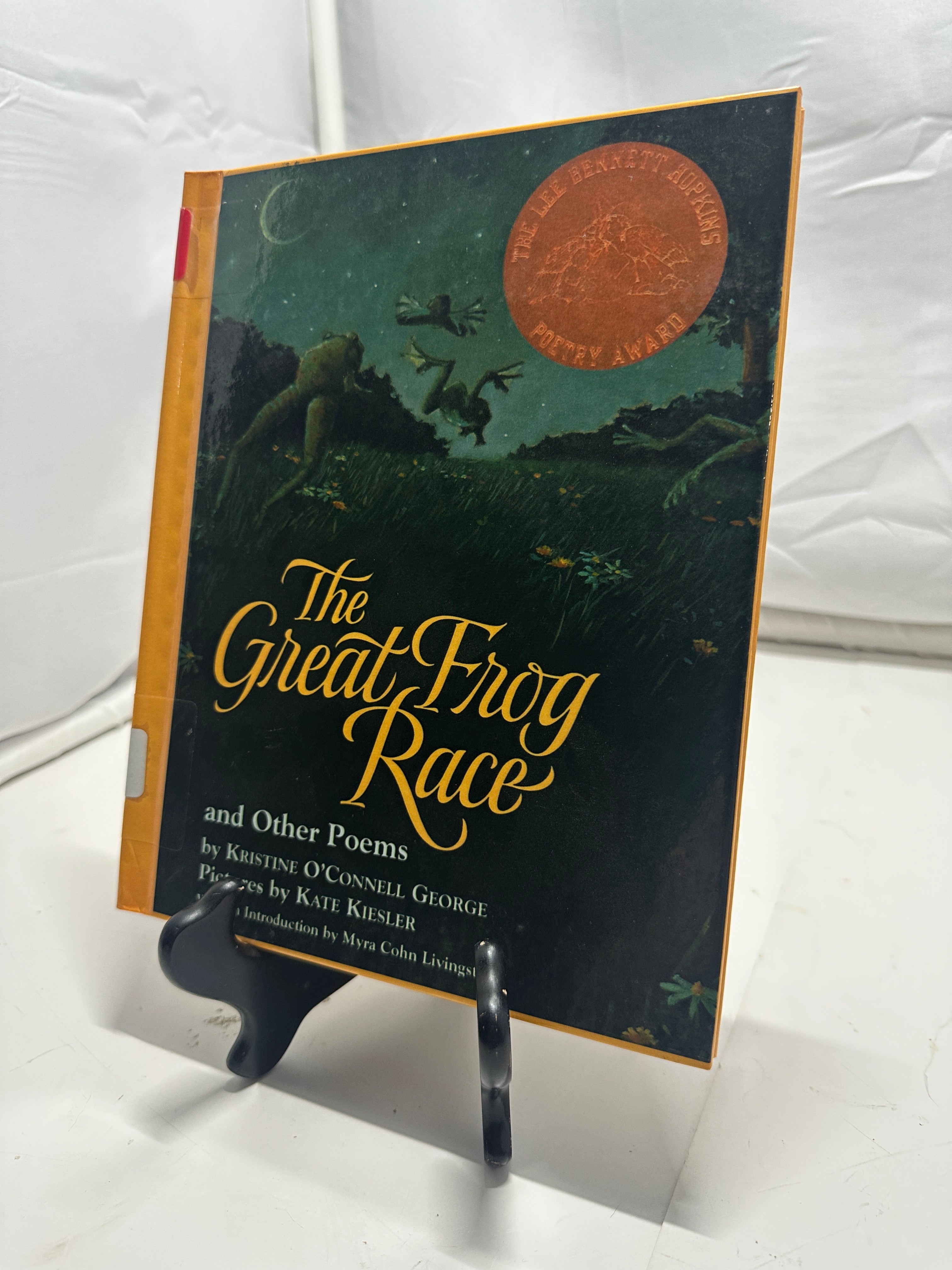 The Great Frog Race and Other Poems by Kristine O'Connell George Hardcover