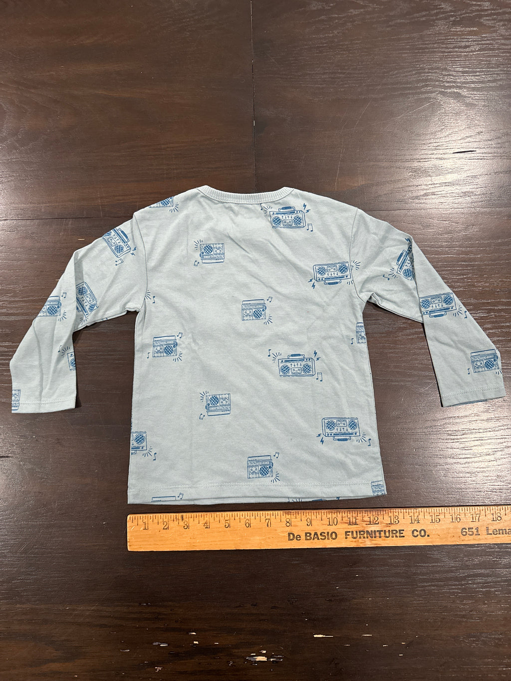 Cat & Jack™ Toddler Long Sleeve Graphic Tee – Boombox Print (3T)