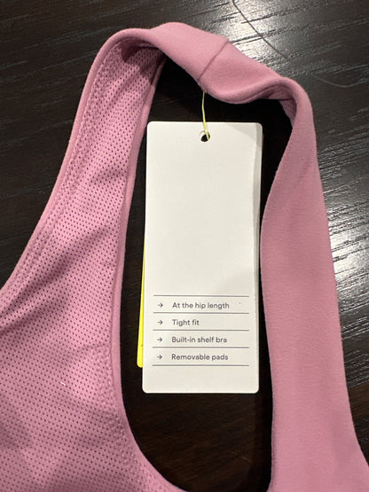 All in Motion Women’s Everyday Soft Tank Top Mauve Size M Built-In Bra