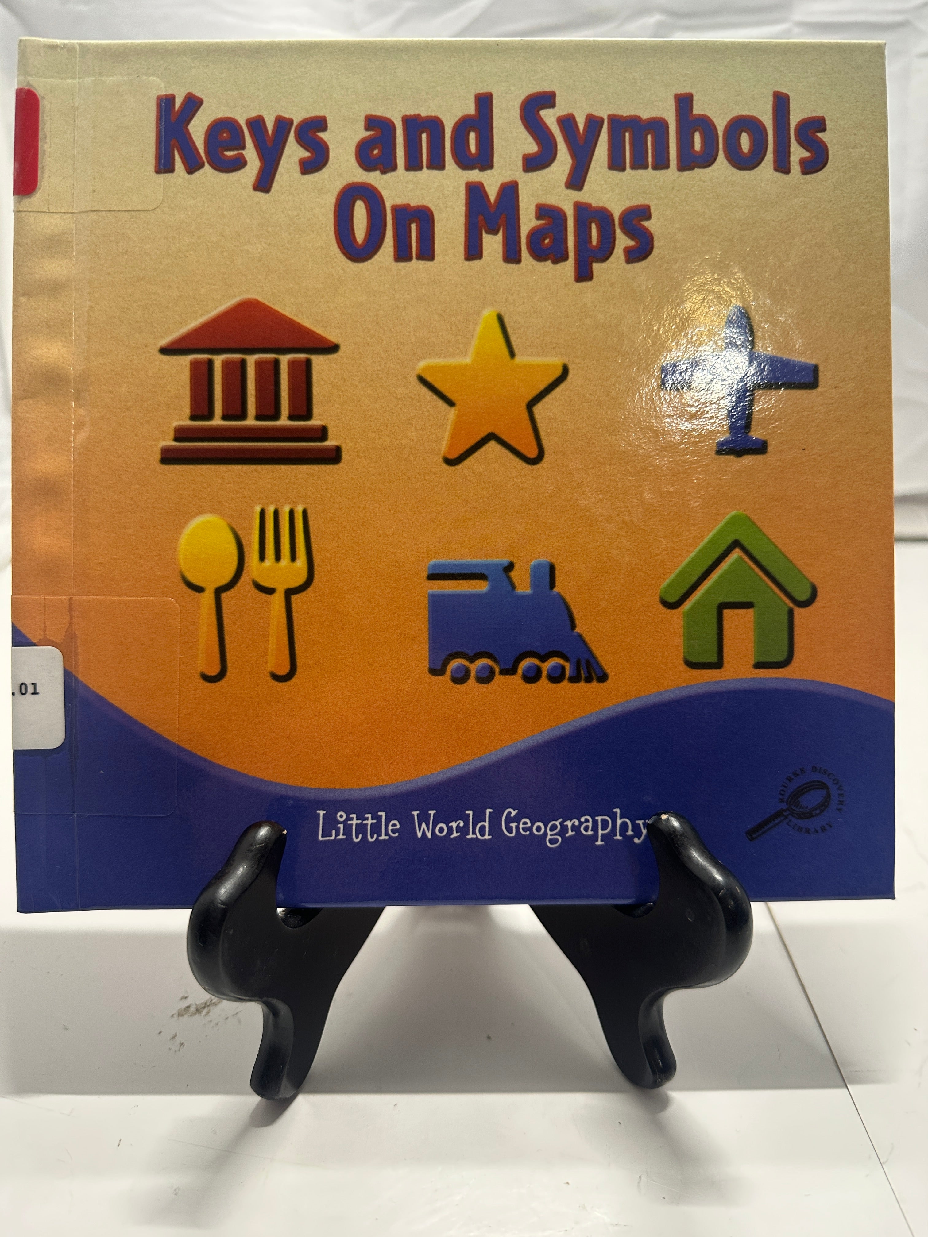Keys and Symbols on Maps by Meg Greve Hardcover Children