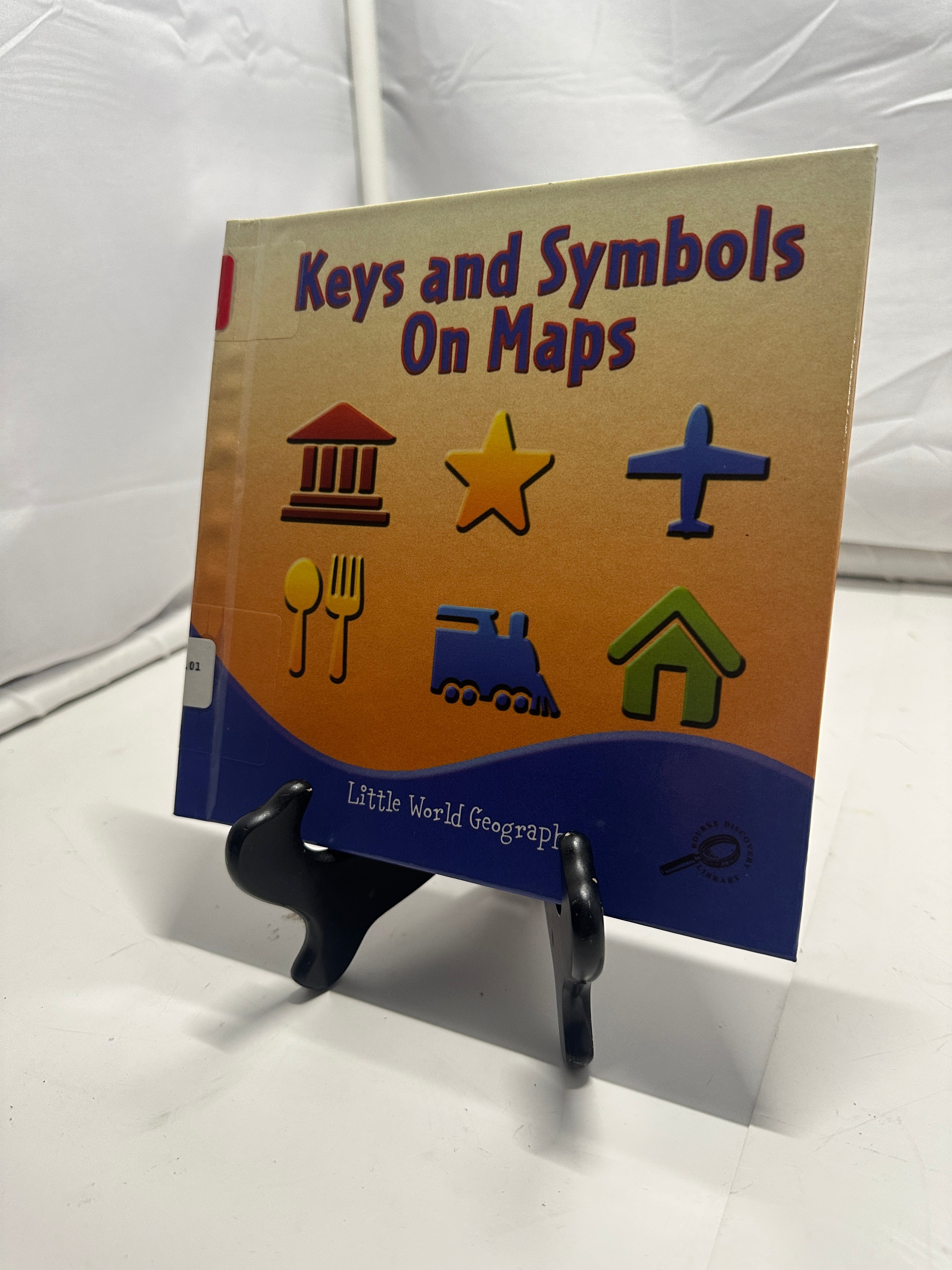 Keys and Symbols on Maps by Meg Greve Hardcover Children