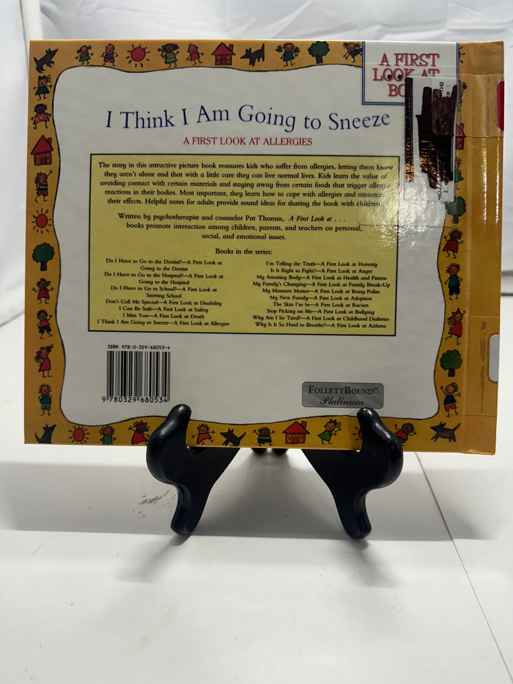 I Think I Am Going to Sneeze by Pat Thomas Hardcover Children