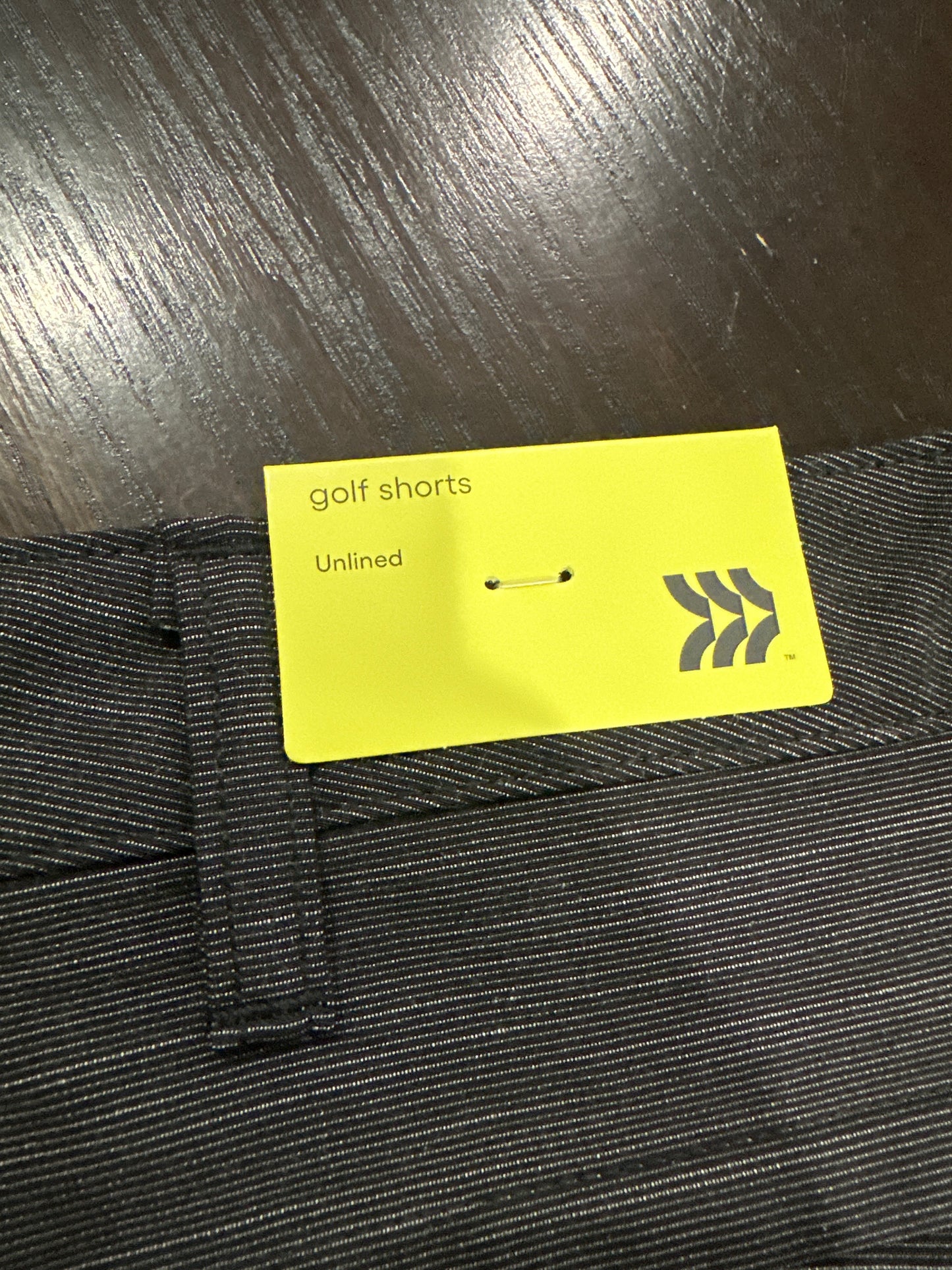 All in Motion Men’s Golf Shorts Size 38 Black 7” Inseam Unlined Stretch