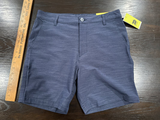 All in Motion Men’s Golf Shorts Dark Blue Size 32 | 7” Inseam Unlined Stretch