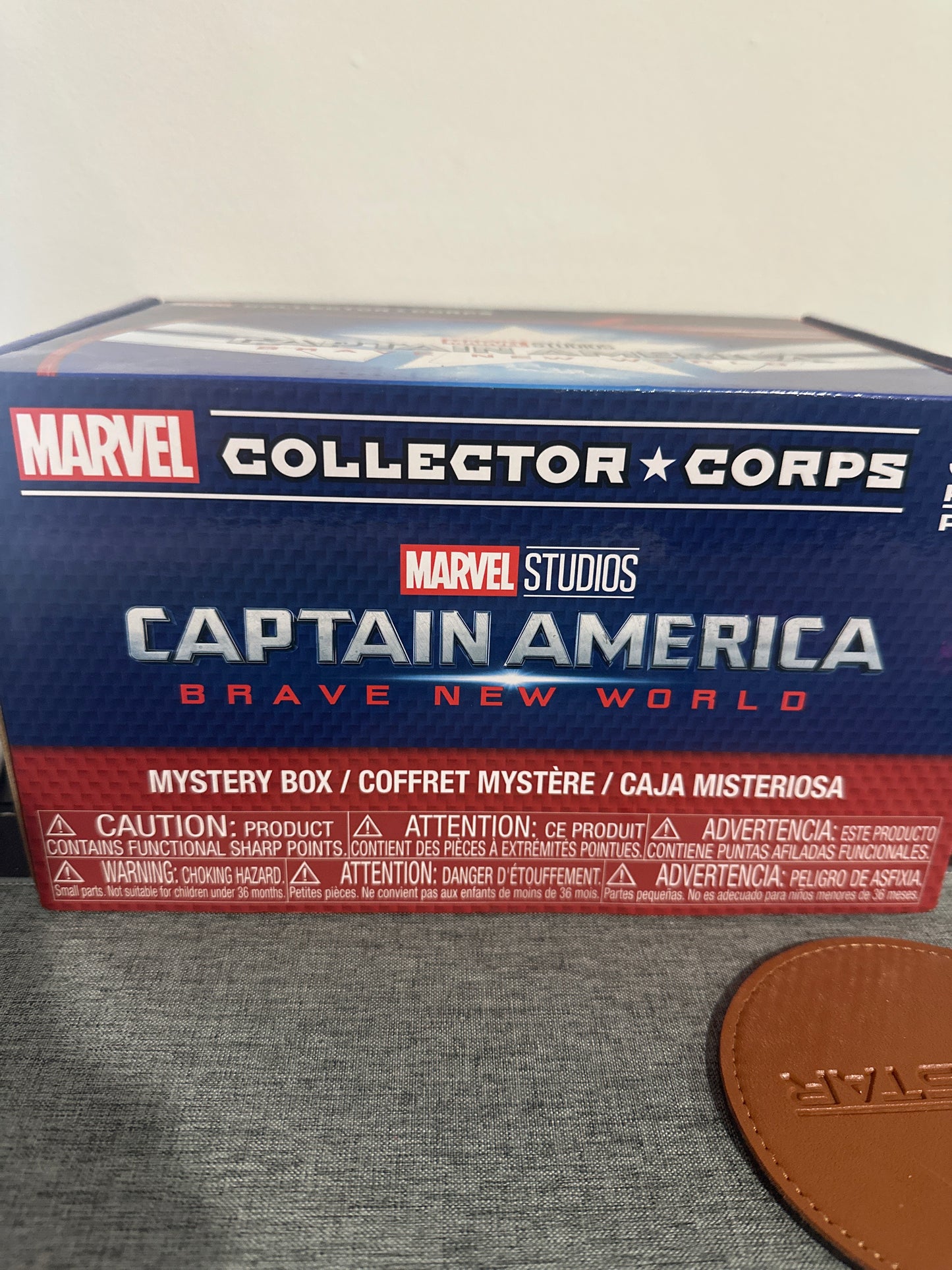Captain America Brave New World Collector Corp Box