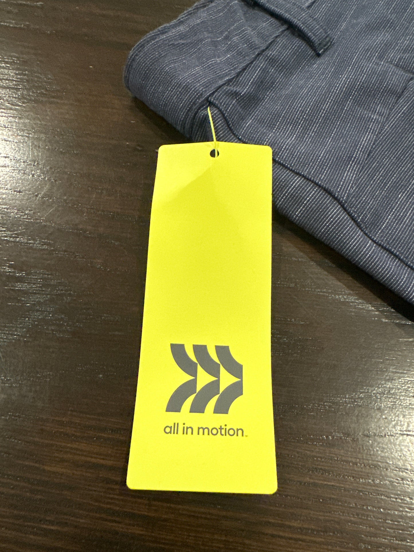 All in Motion Men’s Golf Shorts Size 46 Dark Blue 7” Inseam Unlined