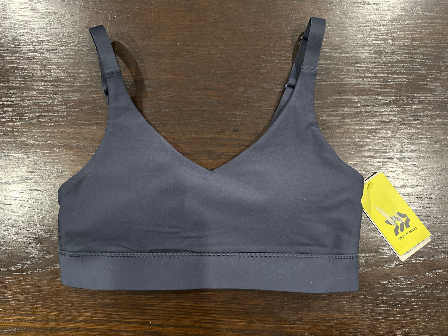 All in Motion™ Effortless Support Sports Bra – Navy Blue (Size Small)