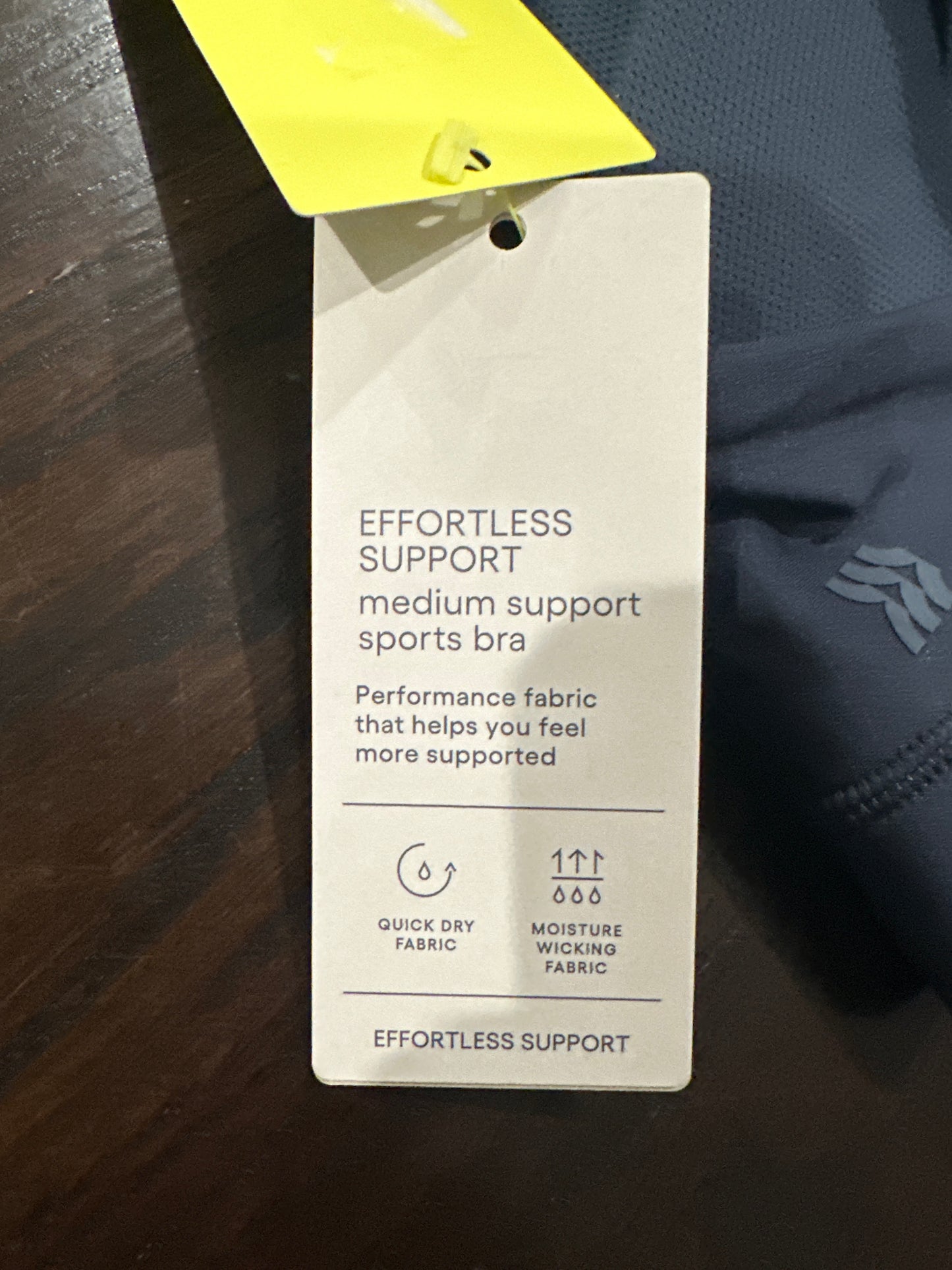 All in Motion™ Effortless Support Sports Bra – Navy Blue (Size Small)