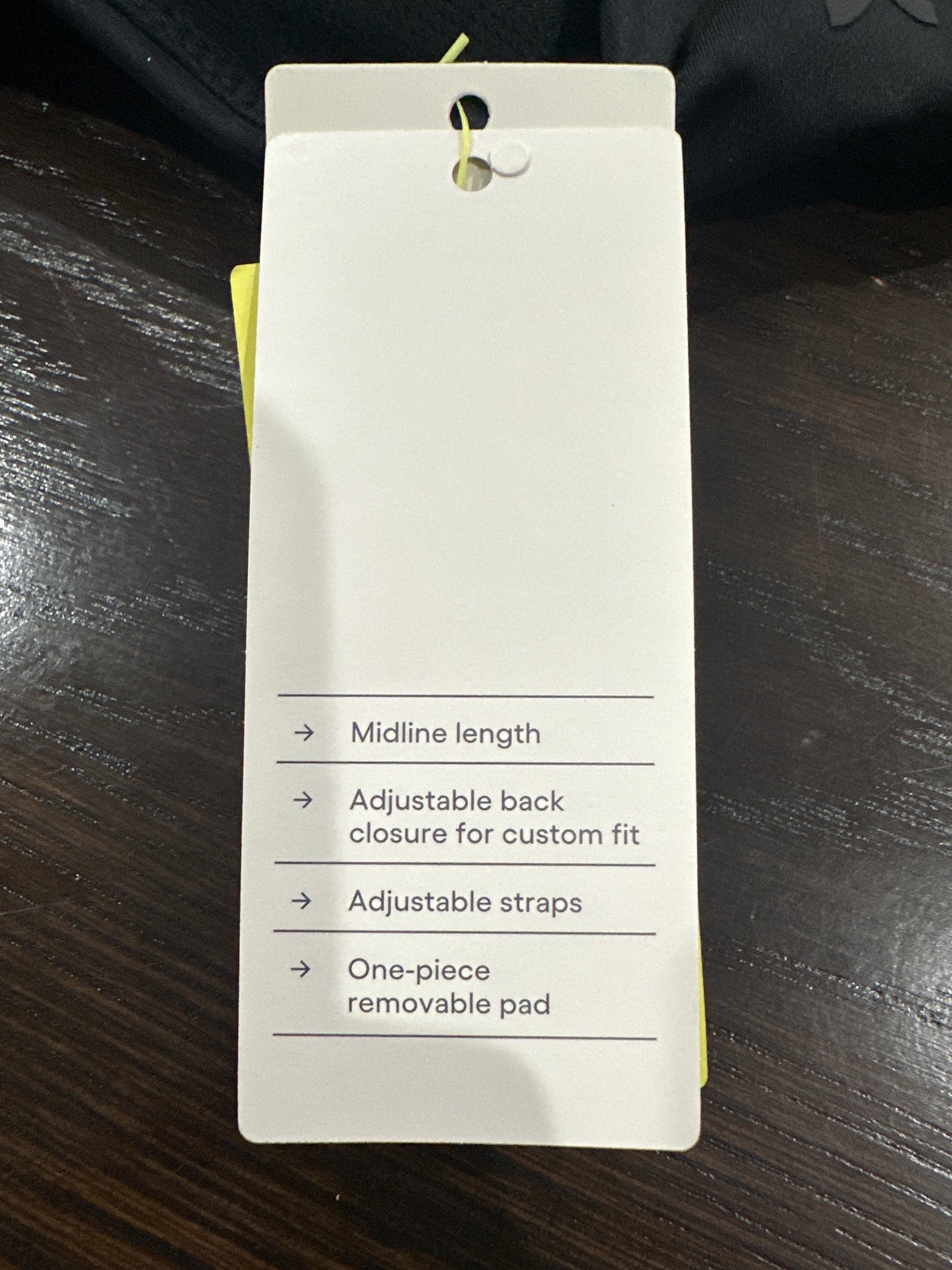 All in Motion™ Effortless Support Sports Bra – Black (Size Small)