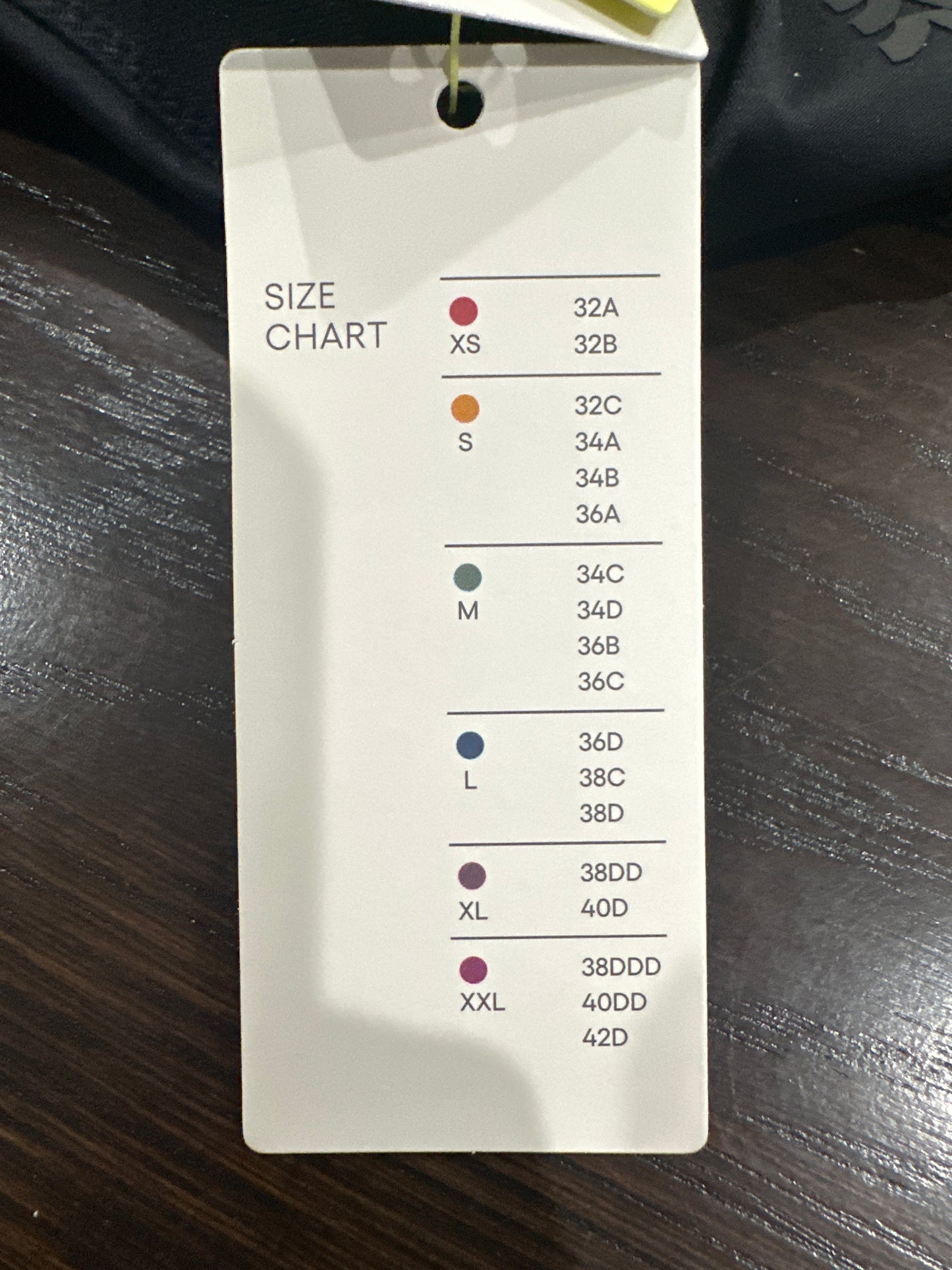 All in Motion™ Effortless Support Sports Bra – Black (Size Small)