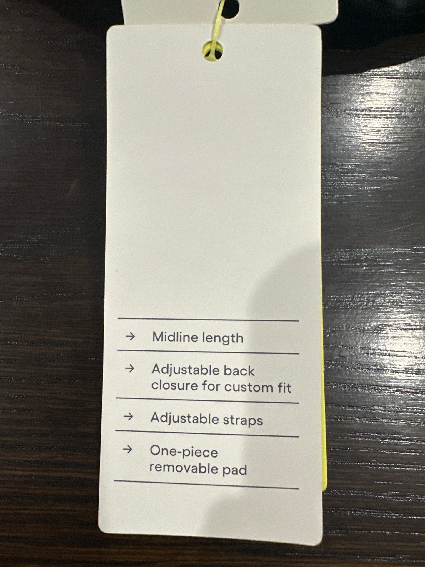 All in Motion™ Effortless Support Sports Bra – Black (Size Medium)