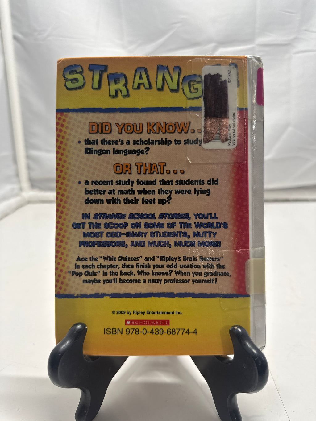 Strange School Stories by Mary Packard Hardcover