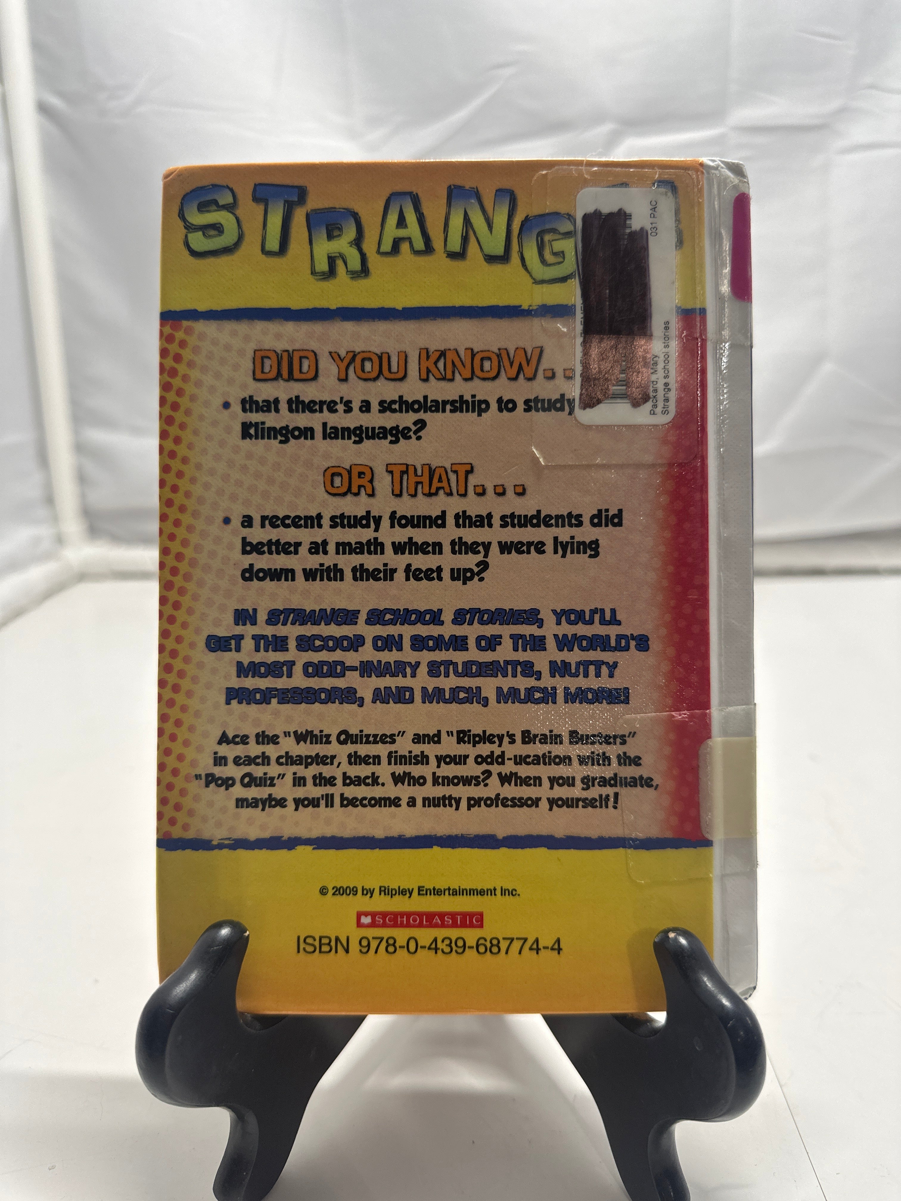 Strange School Stories by Mary Packard Hardcover