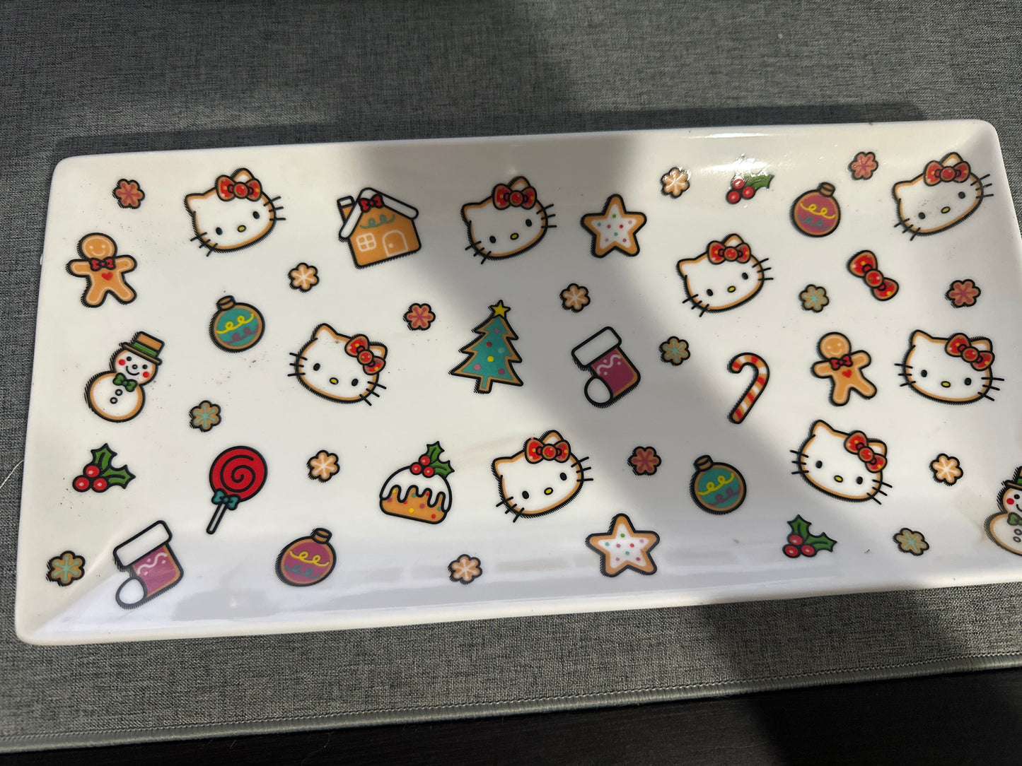 Hello Kitty Christmas Platters