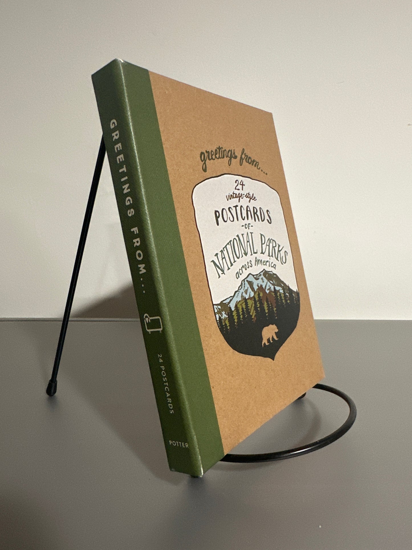 24-Piece Vintage Style National Parks Postcard Book – Woolrich Nature Collection