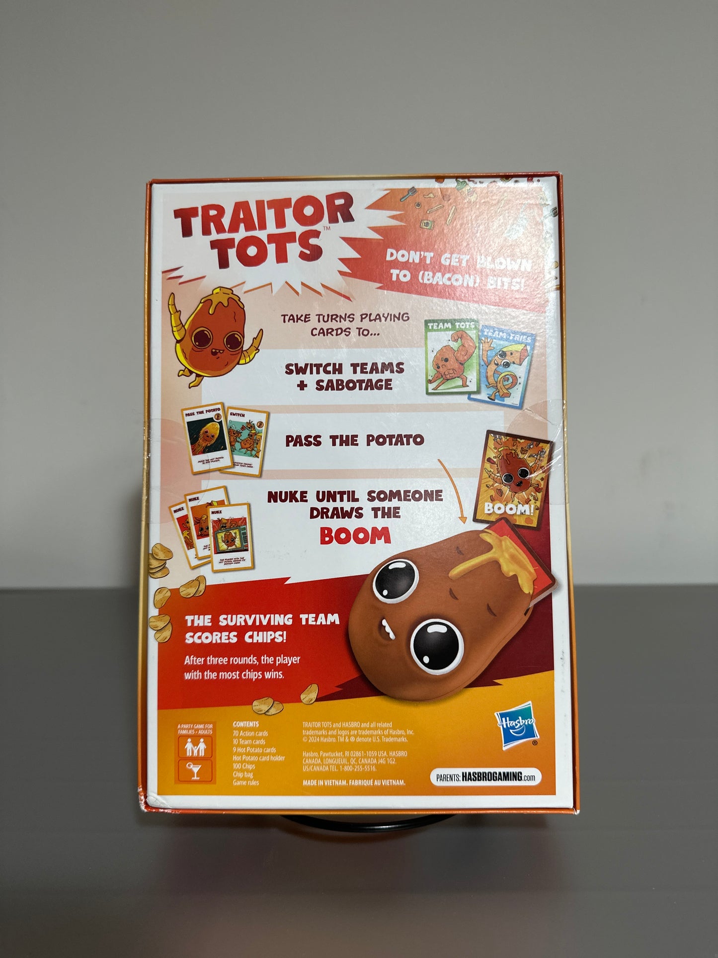 Traitor Tots – Hot Potato Card Game of Sabotage & Betrayal