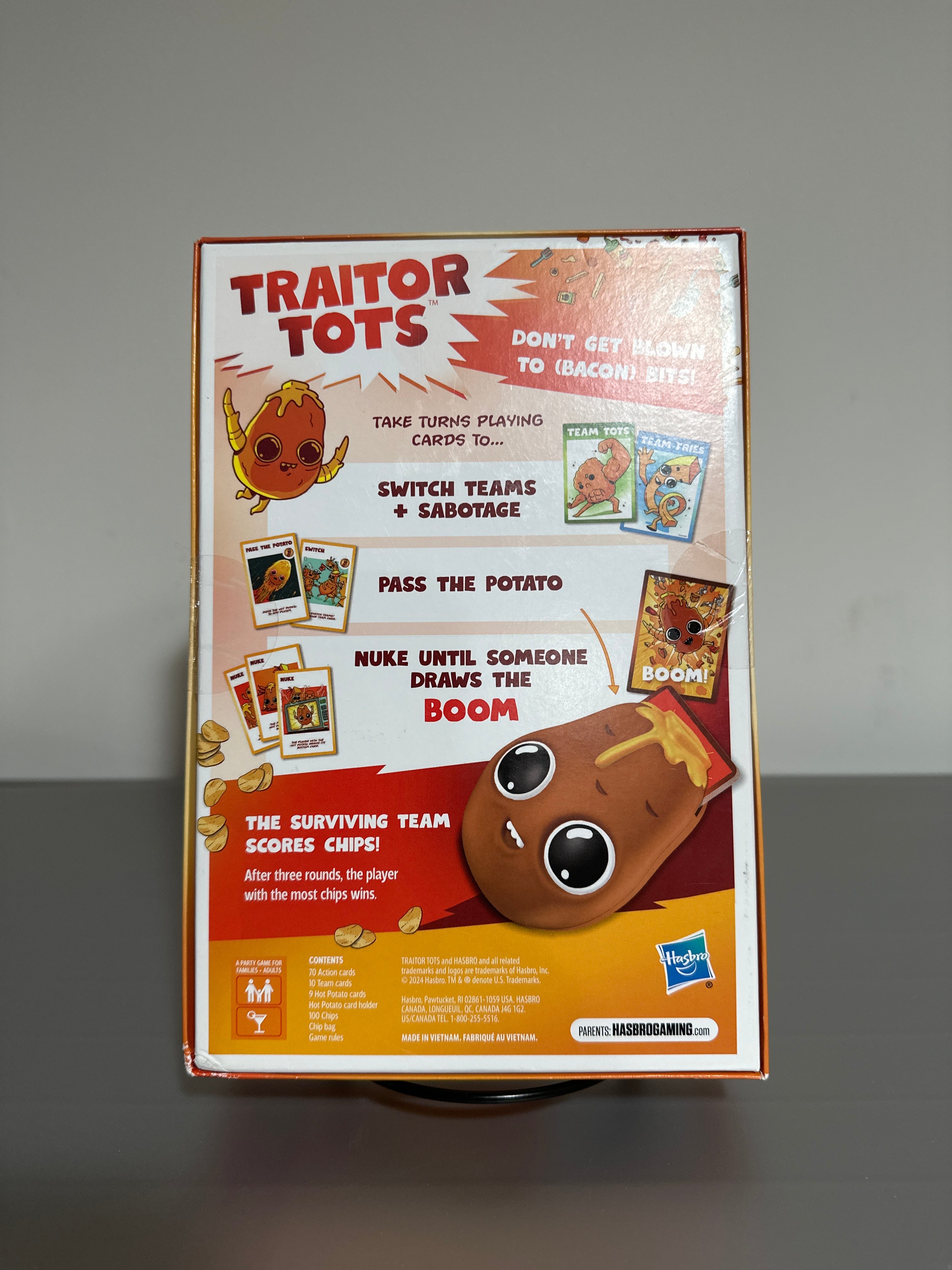 Traitor Tots – Hot Potato Card Game of Sabotage & Betrayal