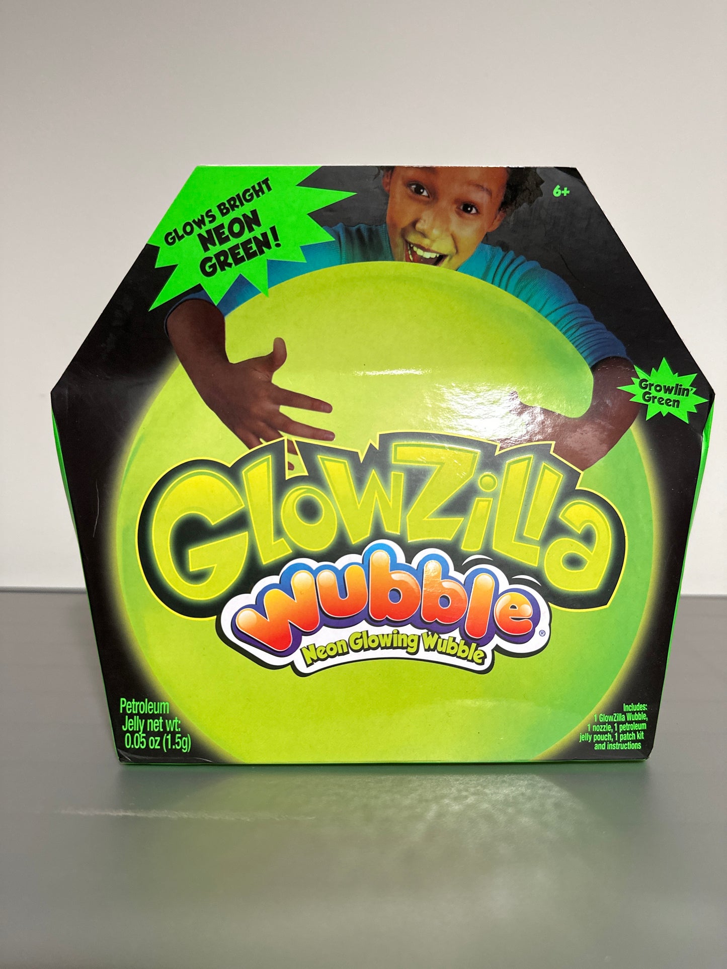Wubble Glozilla Neon Glowing Ball