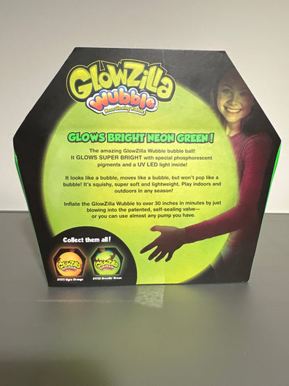Wubble Glozilla Neon Glowing Ball