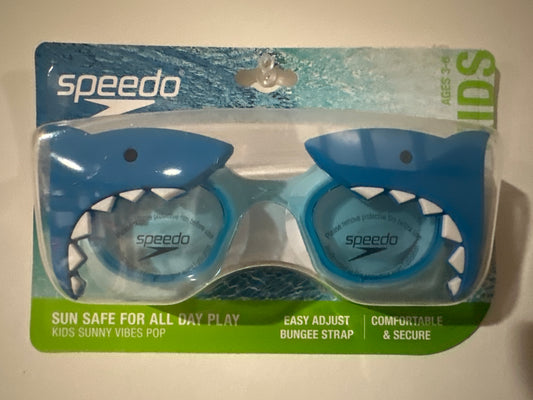 Speedo Kids Sunny Vibes Pop Goggle – Shark Design
