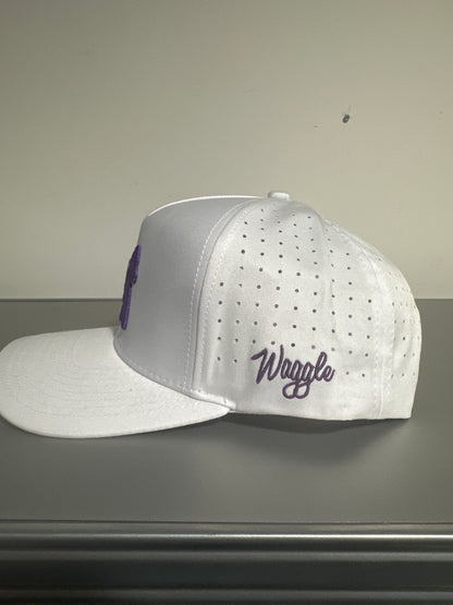 Waggle Golf Snapback Hat - Grape Ape