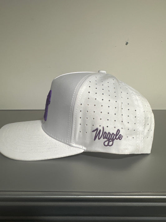 Waggle Golf Snapback Hat - Grape Ape