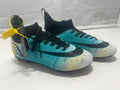 Wejiess AG Soccer Cleats Men's Size 8 (EU 42) Turquoise Black Football Boots