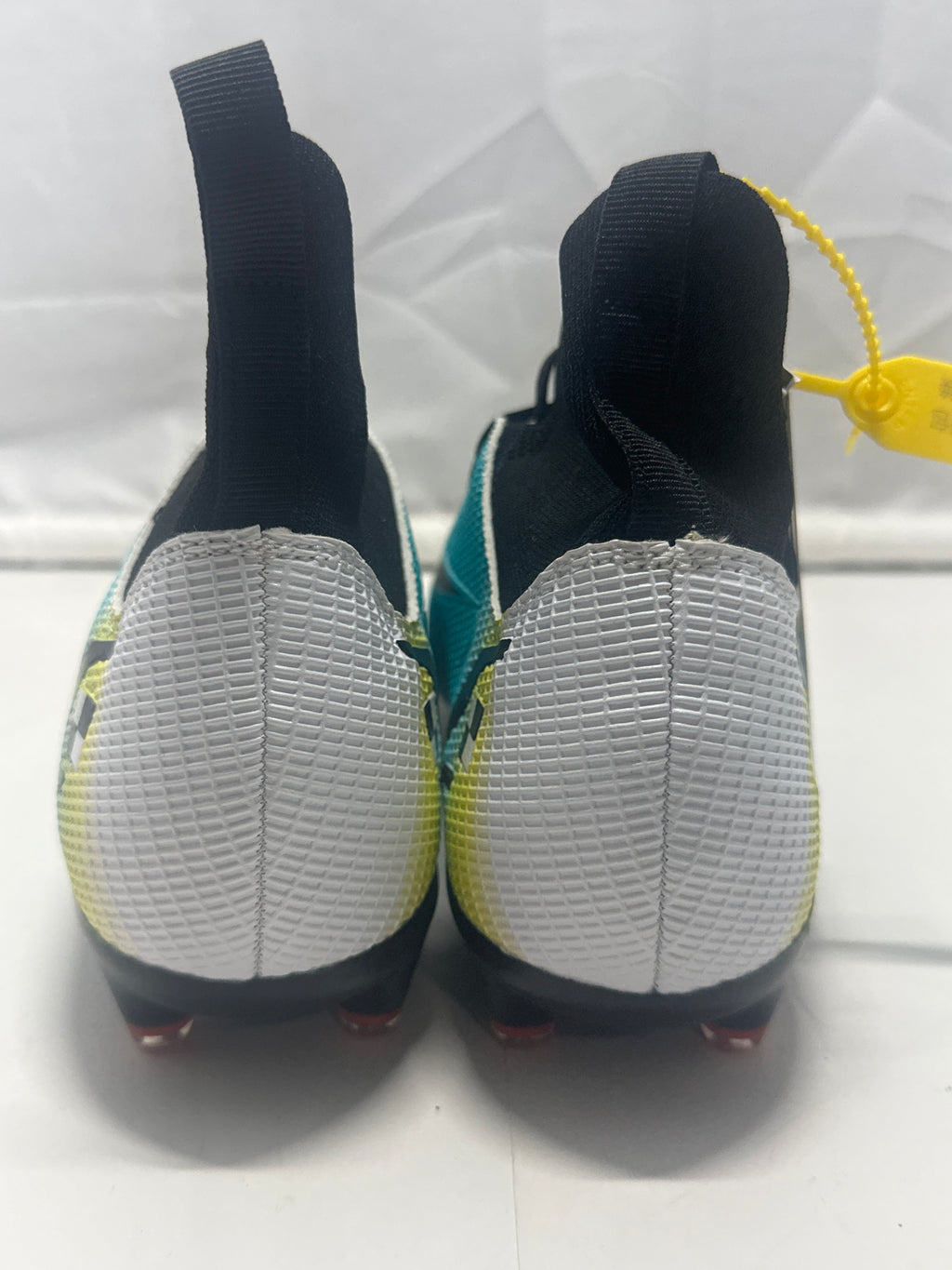 Wejiess AG Soccer Cleats Men's Size 8 (EU 42) Turquoise Black Football Boots