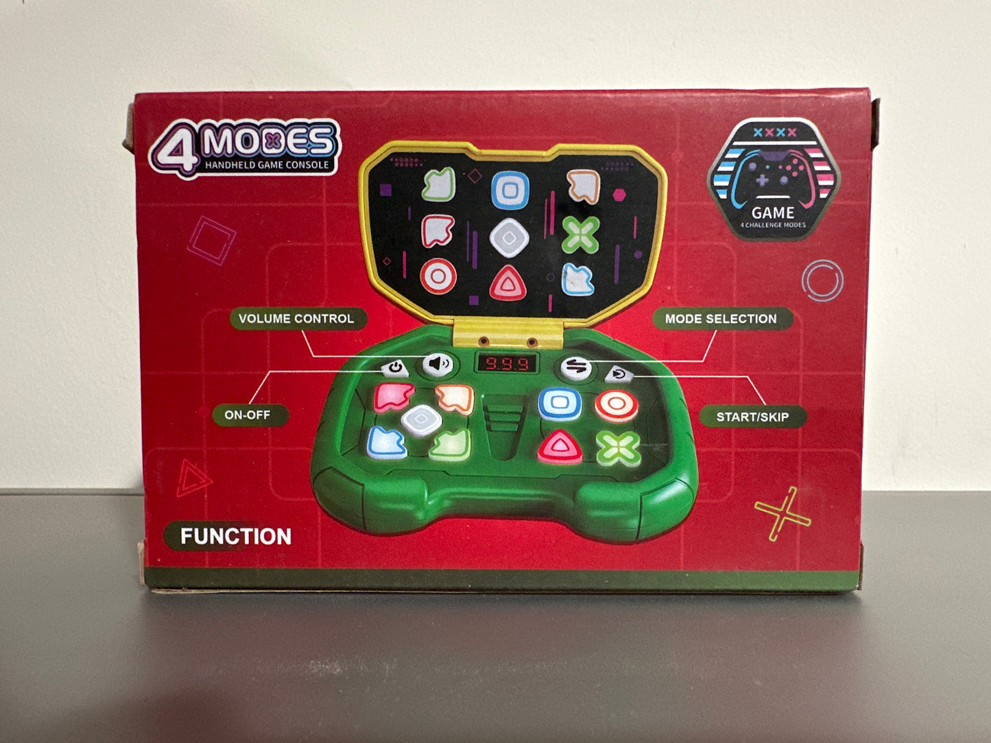 Acuens Interactive Handheld Memory & Reaction Game Console