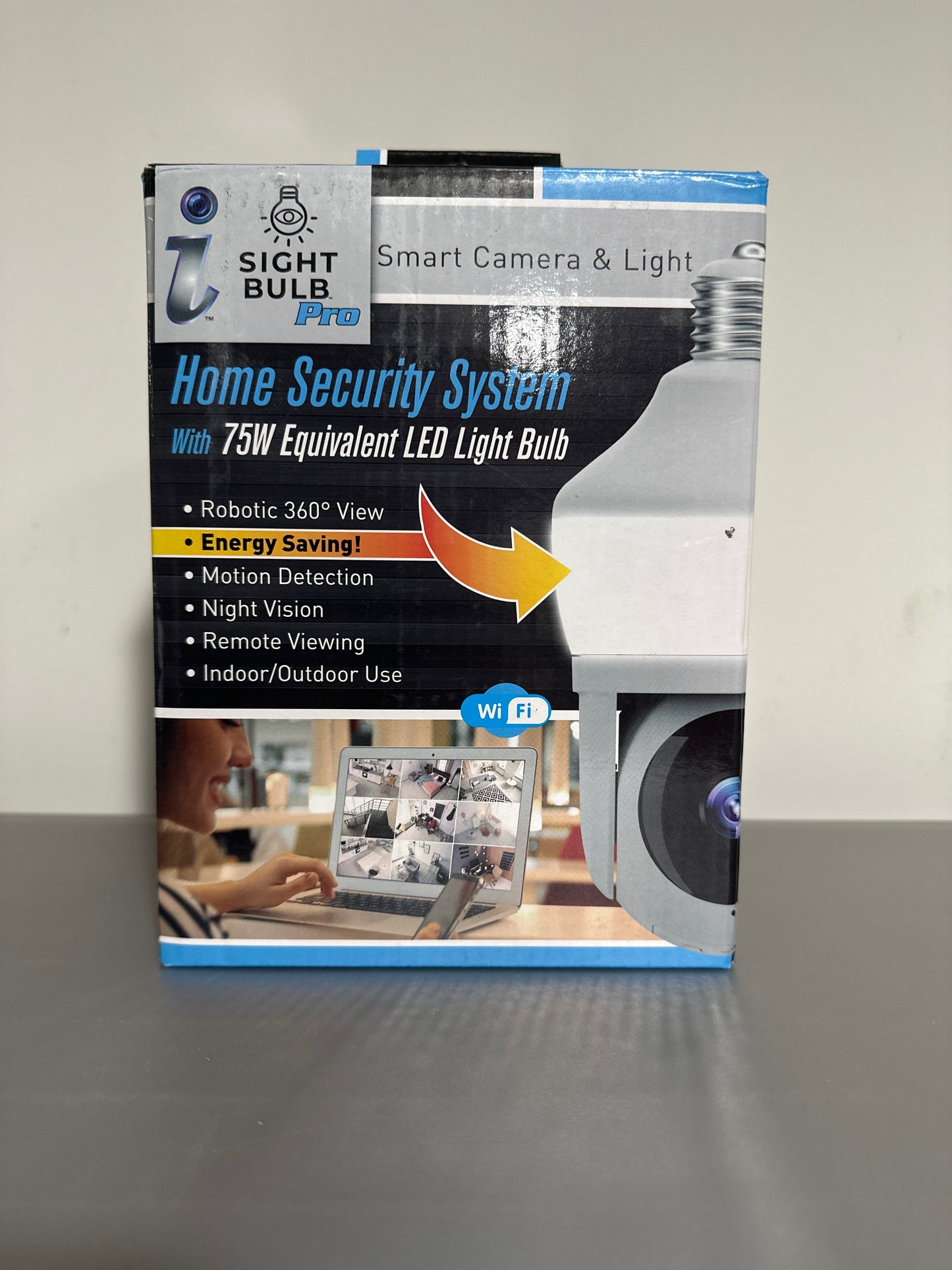 Sight Bulb Pro Smart Camera & Light – 75W Equivalent LED Security Bulb