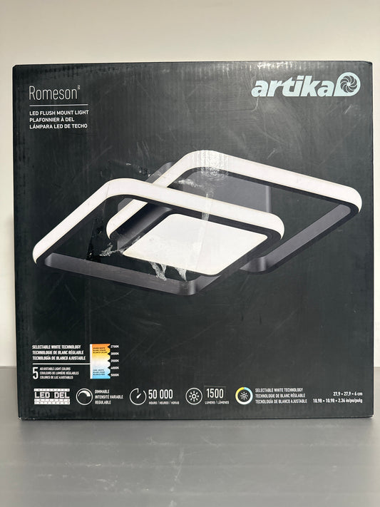 Artika Romeson LED Flush Mount Ceiling Light
