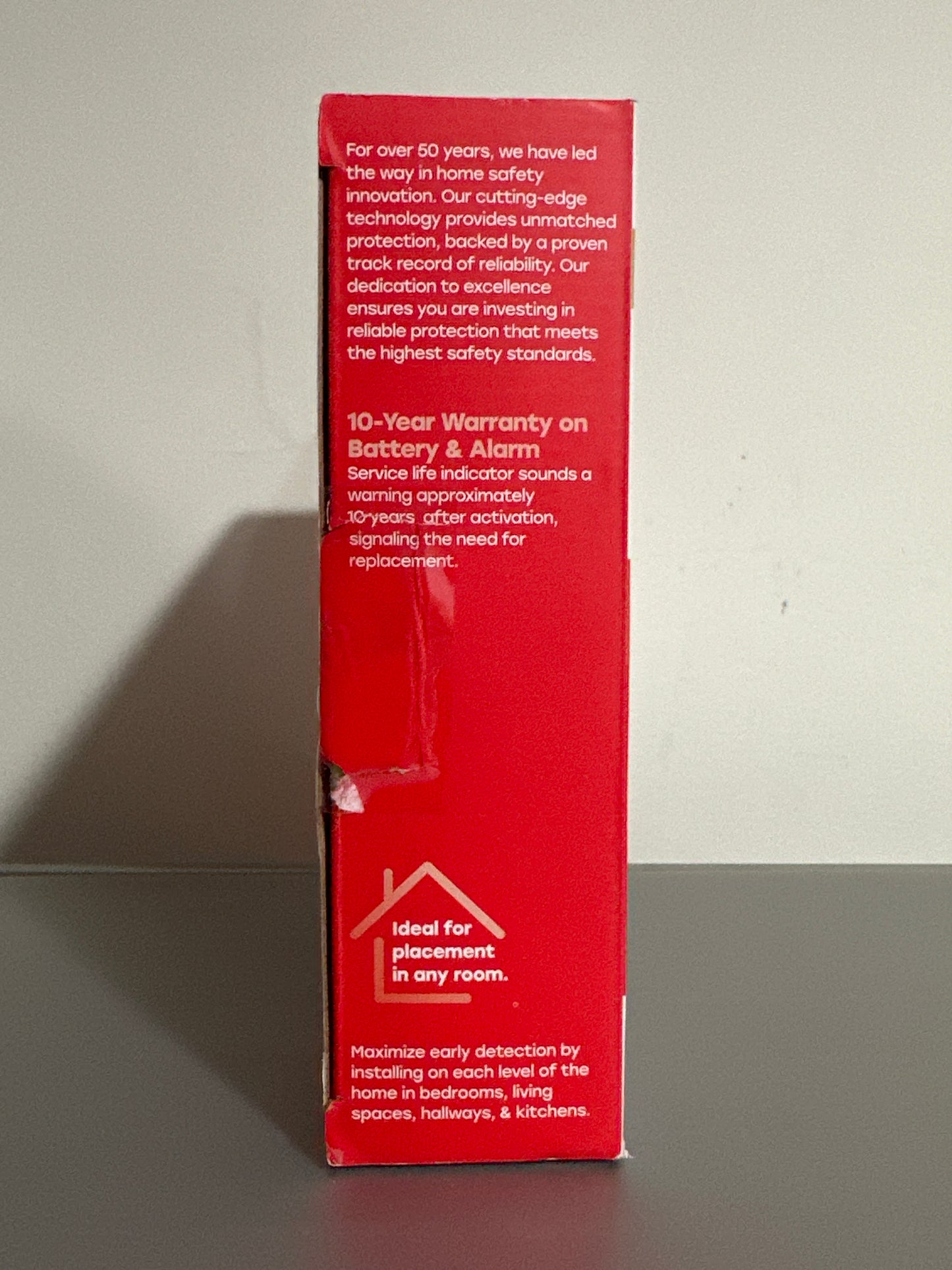 Universal Security Instruments 2-in-1 Smoke & Fire Alarm – Hardwired w/ 10-Year