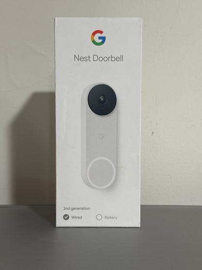 Google Nest Doorbell (2nd Generation) – Wired Smart Video Doorbell