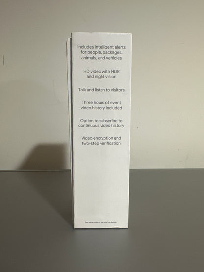 Google Nest Doorbell (2nd Generation) – Wired Smart Video Doorbell