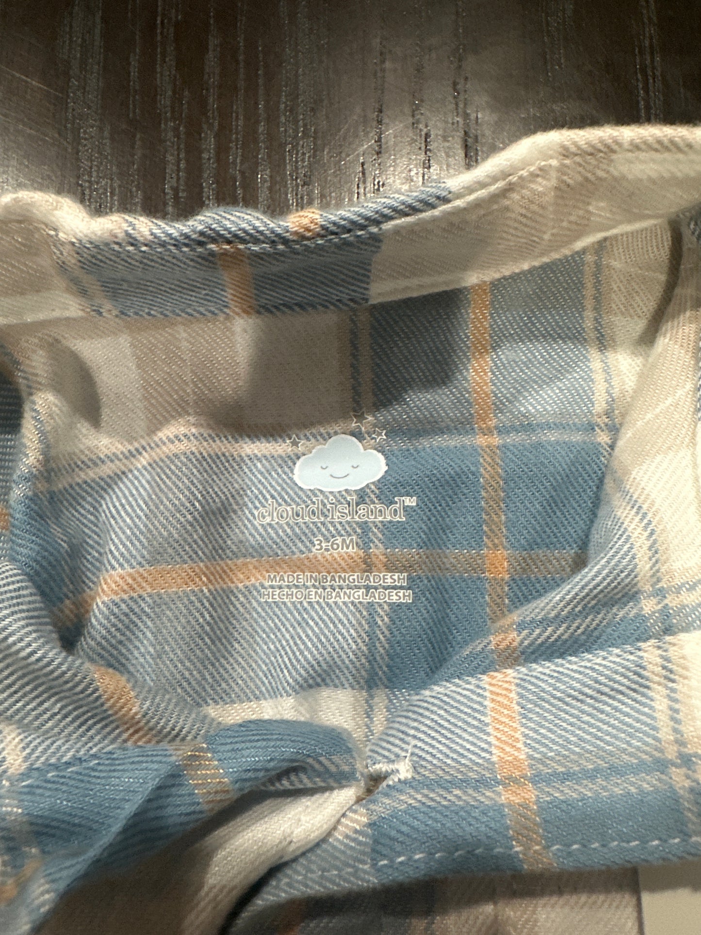 Cloud Island™ Baby Plaid Shirt & Pants Outfit Set – 2 Piece