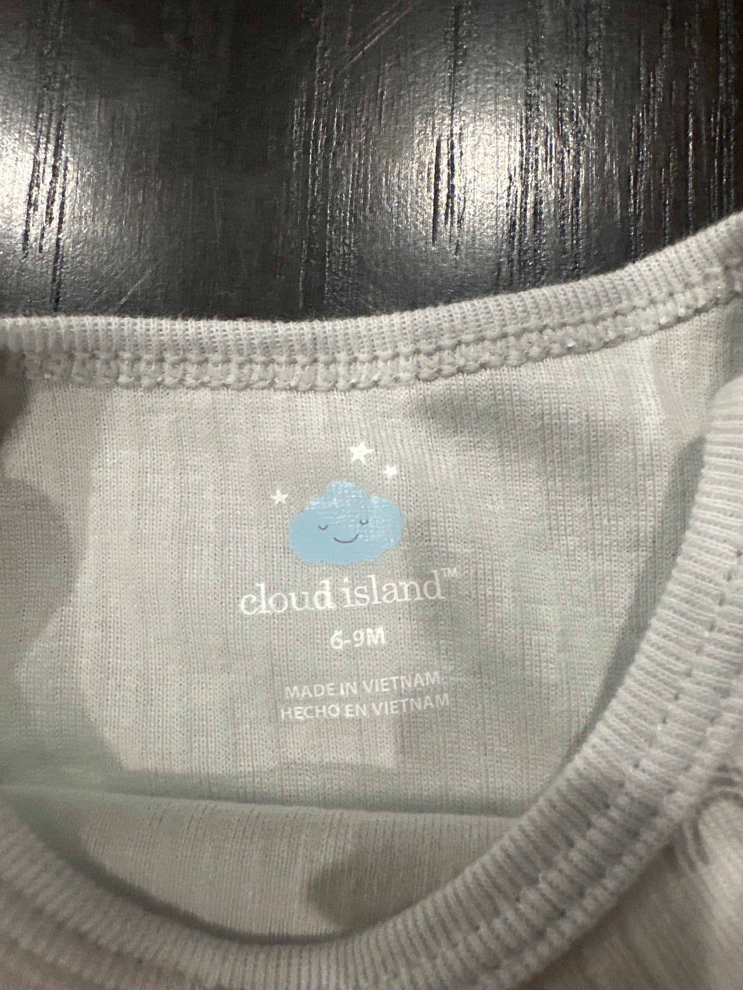 Cloud Island™ Baby Ribbed 2-Piece Outfit Set – Rainbow Print