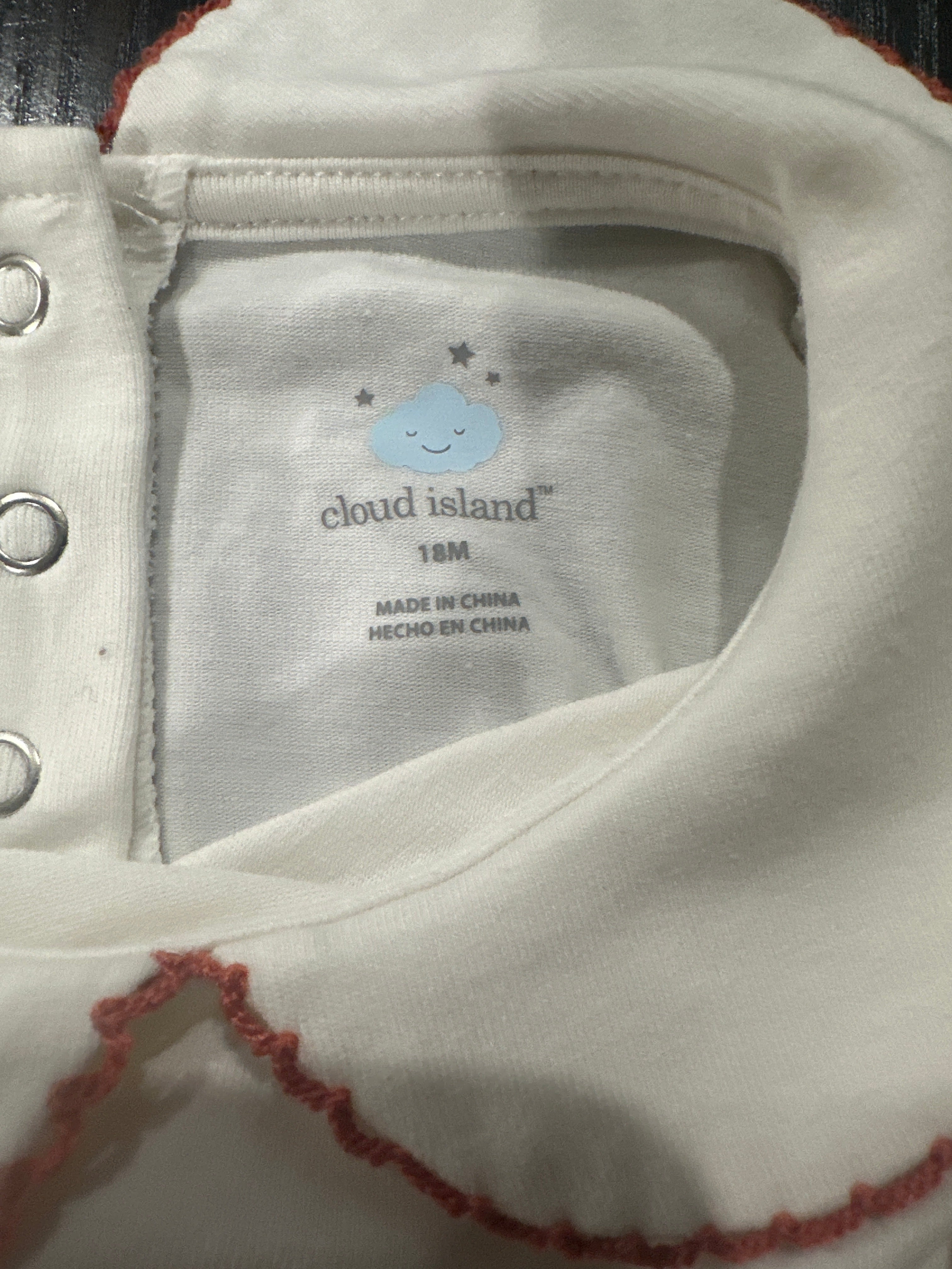 Cloud Island™ Baby Outfit – Knit Romper with Long Sleeve Blouse (2-Piece Set)