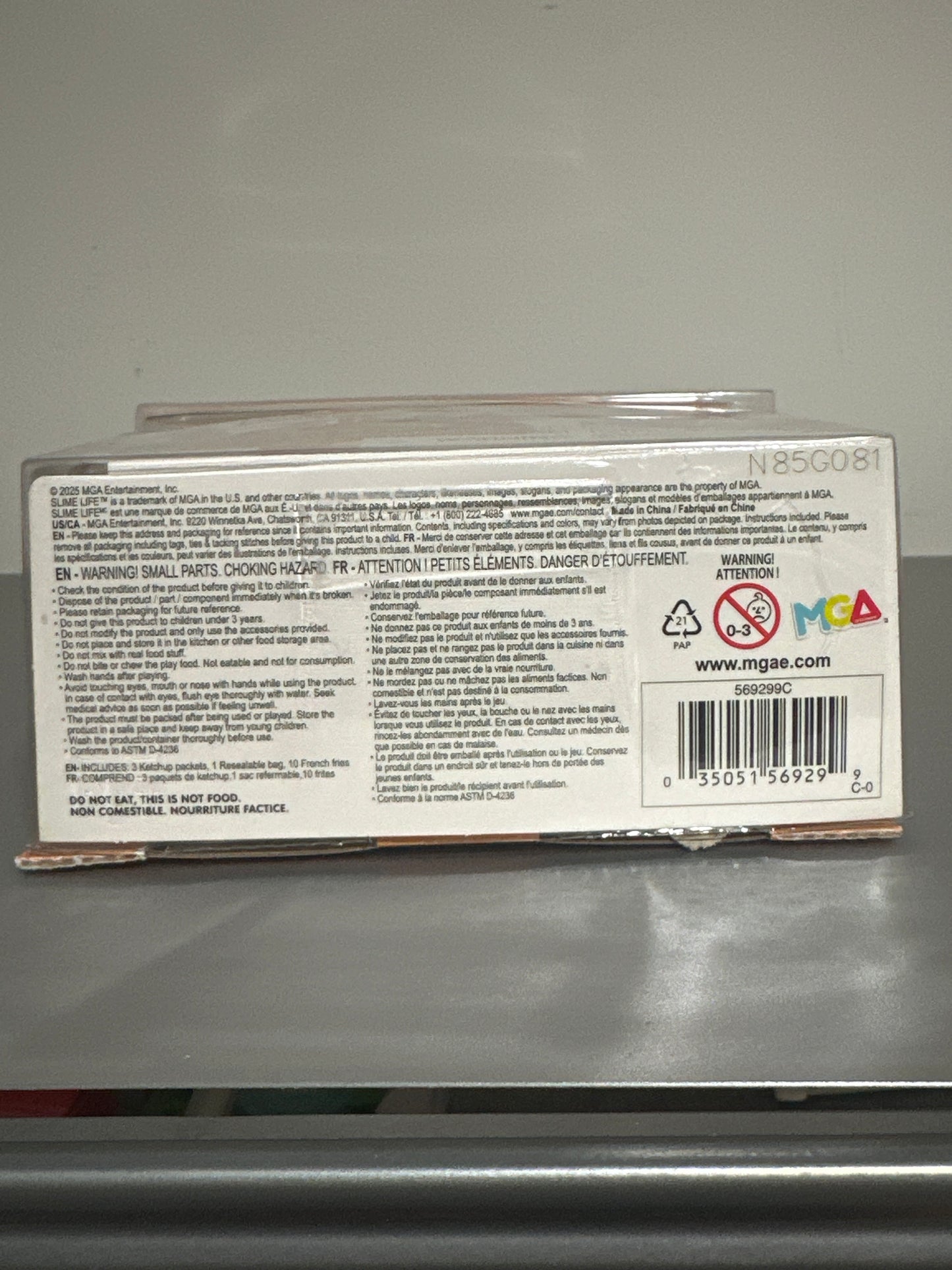 Slime Life™ French Fries & Ketchup Slime Play Set