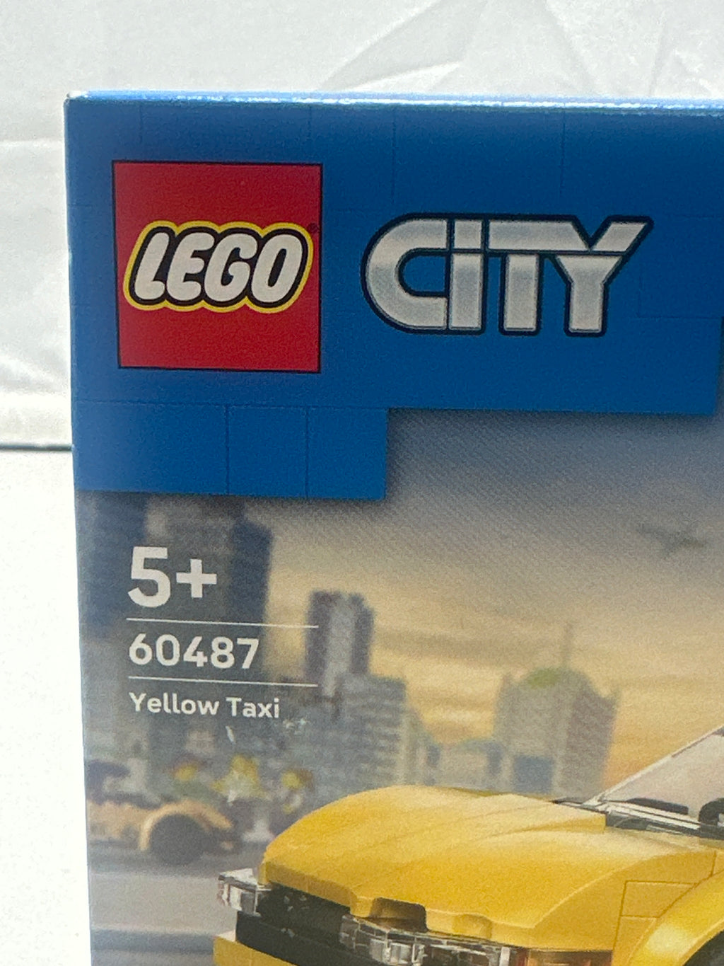 LEGO City Yellow Taxi 60487 Building Set 122 Pieces