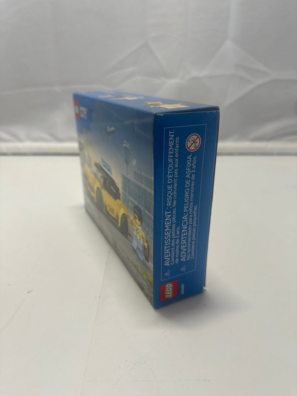 LEGO City Yellow Taxi 60487 Building Set 122 Pieces