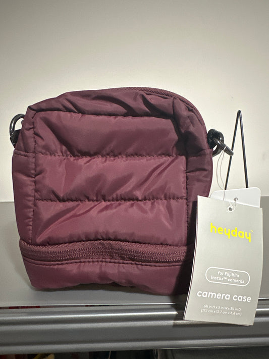 heyday™ Camera Case for Fujifilm Instax Mini 12 – Wine Red