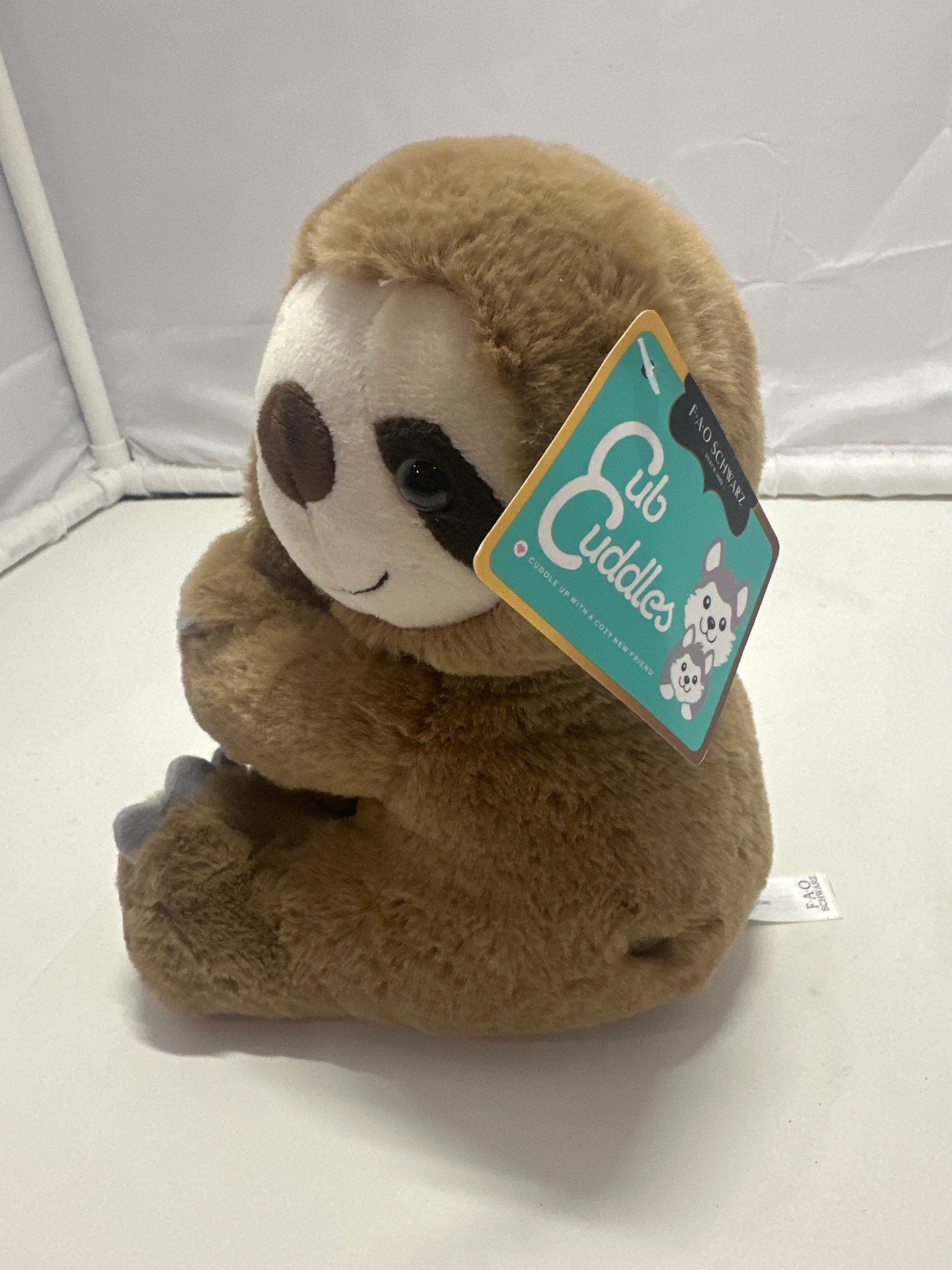 FAO Schwarz Cub Cuddles Sloth Plush