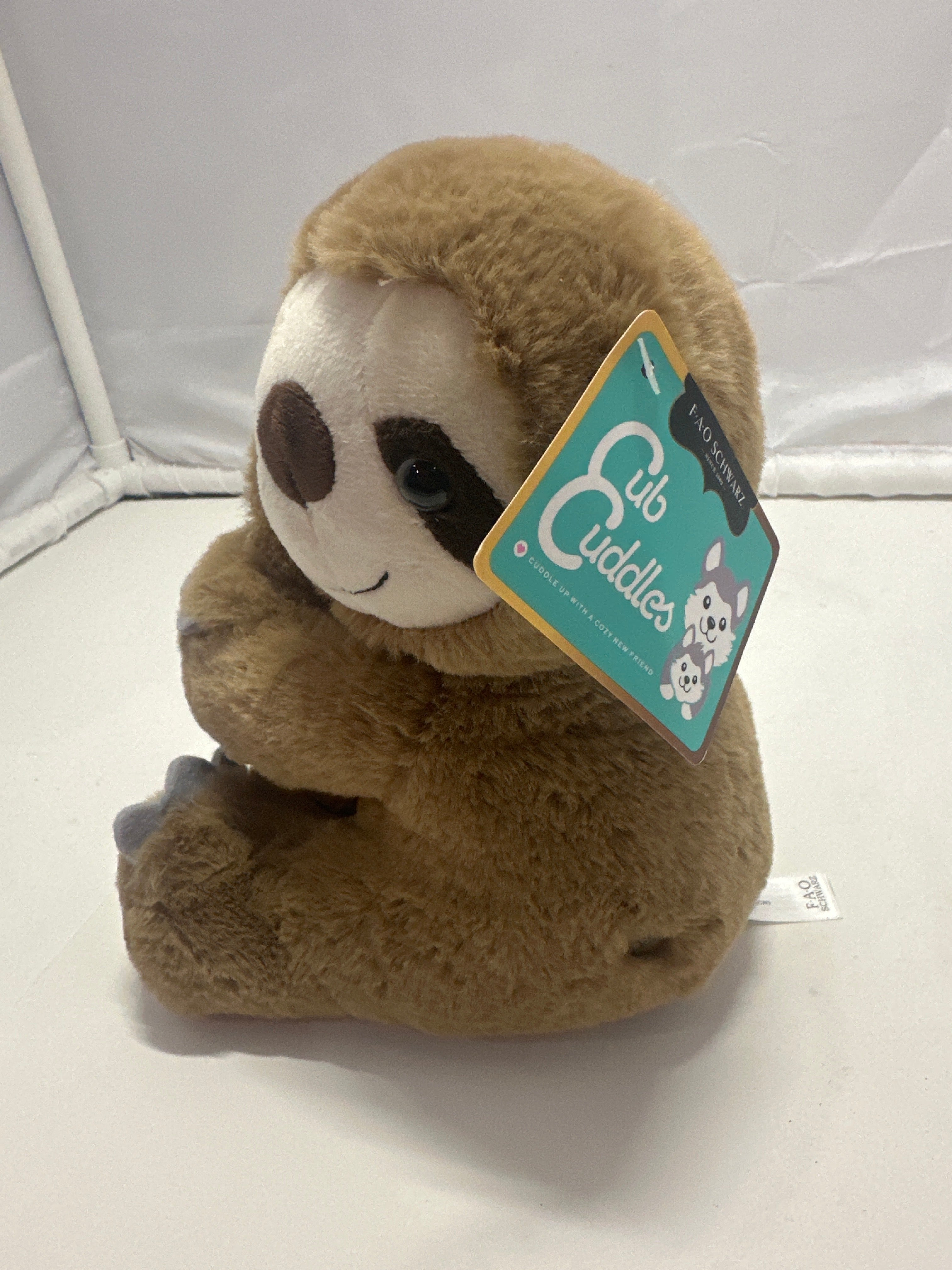 FAO Schwarz Cub Cuddles Sloth Plush