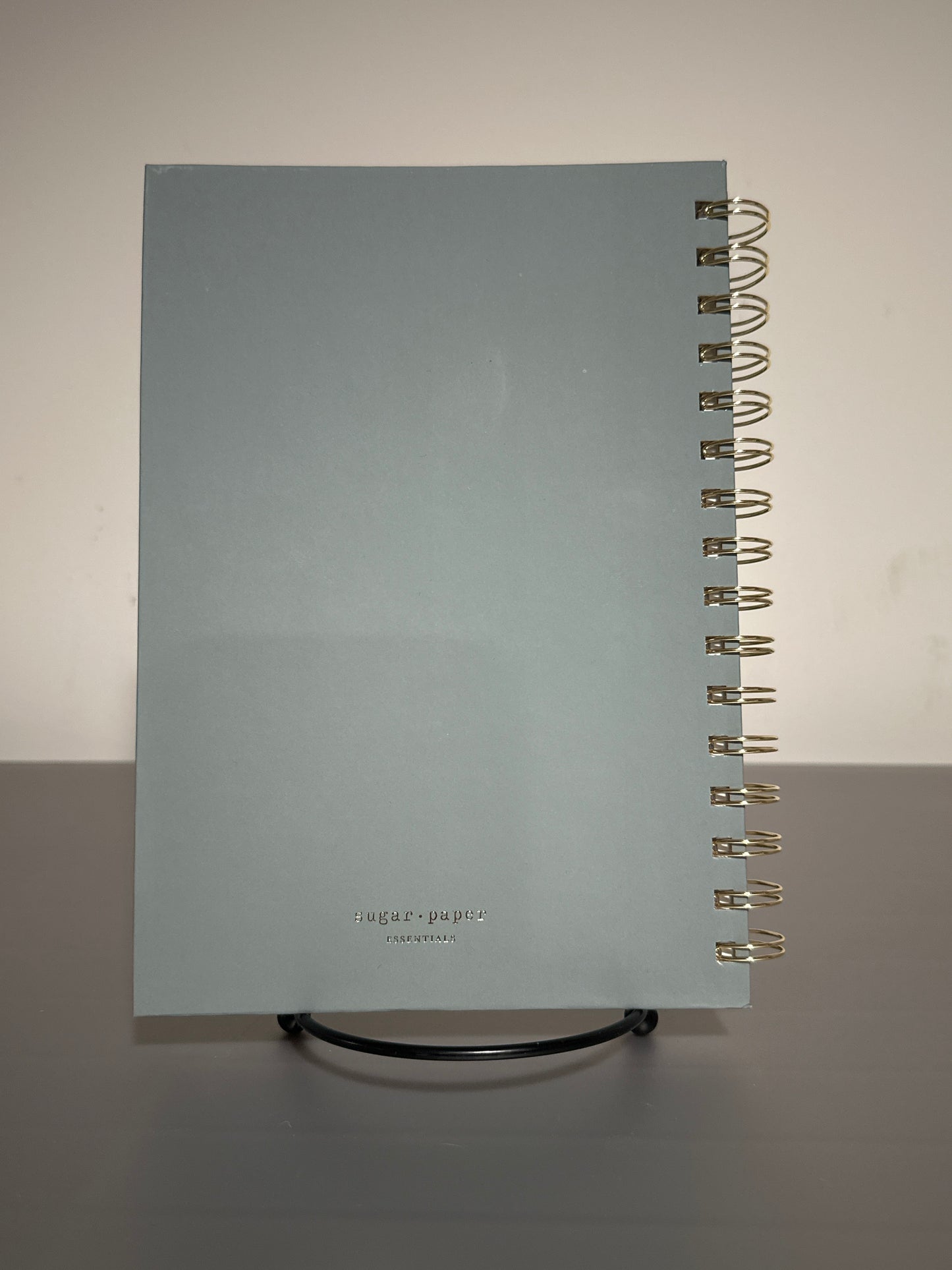 Sugar Paper Essentials 2026 Spiral Planner | Minimalist Weekly & Monthly Planner | Gold Foil Hardcover