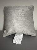 Room Essentials 16x16 Gray Textured Decorative Throw Accent Pillow Cushion
