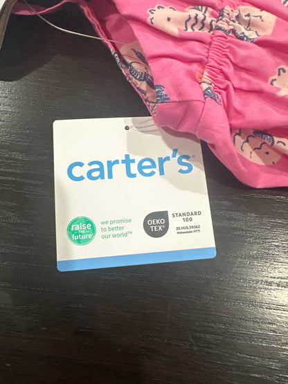 Carter’s® Pink Sea Life Print Sleeveless Baby Romper