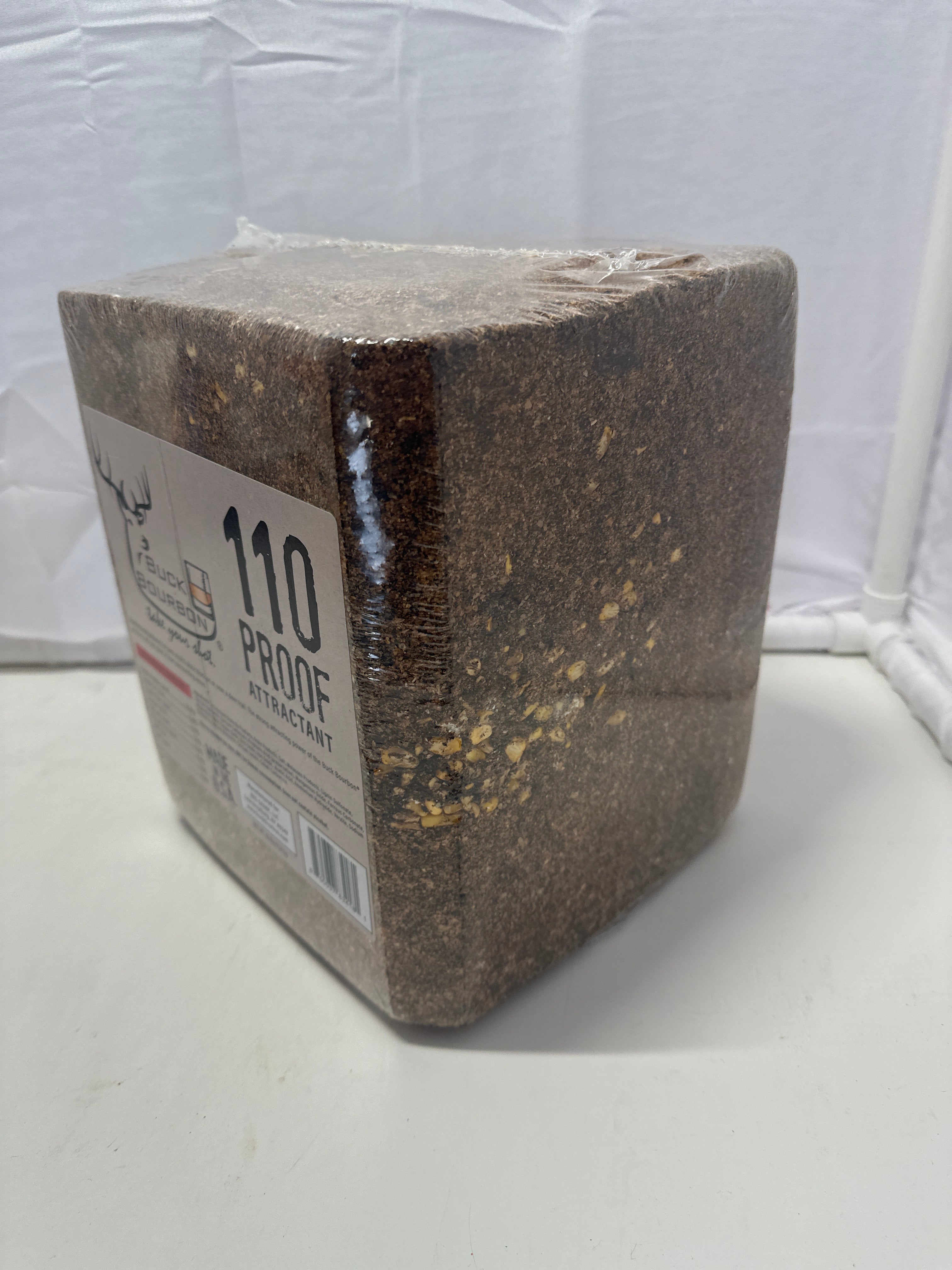 Buck Bourbon 110 Proof Deer Attractant Block – 25 lb
