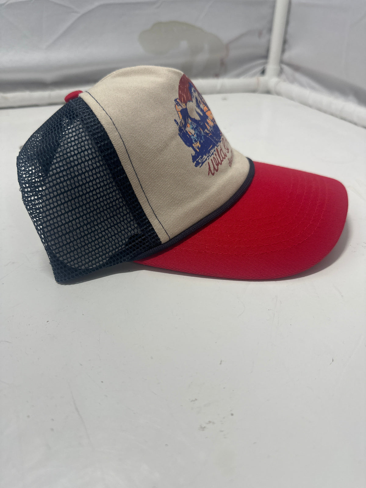 Way To Celebrate Freedom Roamer patriotic decorative trucker hat side