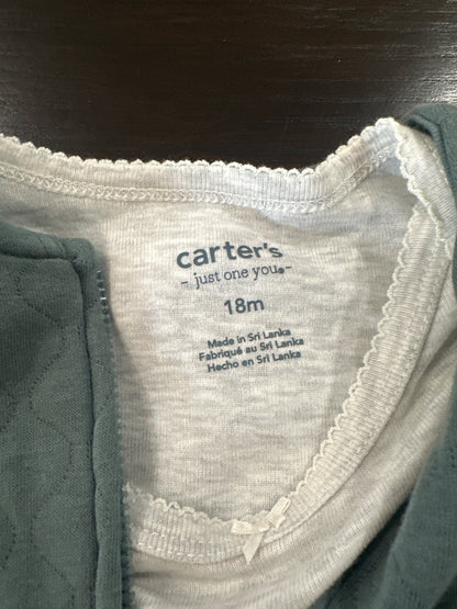 Carter’s® 2-Piece Quilted Vest & Long Sleeve Bodysuit Set