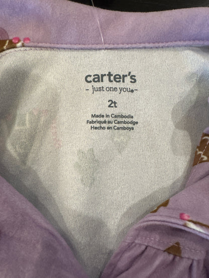 Carter’s® Toddler Gingerbread Print 2-Piece Pajama Set